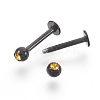 (Jewelry Parties Factory Sale)304 Stainless Steel Barbell Cartilage Earrings EJEW-L207-O05-B-2
