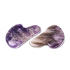 Natural Amethyst Gua Sha Boards G-O203-01-4