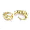 Thick Brass Hoop Earrings EJEW-L211-011N-G-2