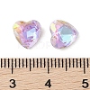 Glass Rhinestone Cabochons RGLA-L029-08B-VLLA-3