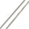 Trendy Unisex 201 Stainless Steel Twisted Chain Necklaces NJEW-L043-44P-2