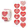 Valentine's Day Themed Self-Adhesive Stickers DIY-P037-E02-1