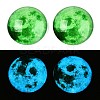 Fluorescent Glass Cabochons GGLA-T004-12E-5