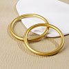 Simple Stainless Steel Plain Bangles for Women SL2328-2