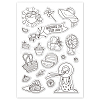 PVC Plastic Stamps DIY-WH0167-56-63-1