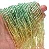 Transparent Painted Glass Beads Strands DGLA-A034-T2mm-A04-2