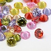 Cubic Zirconia Cabochons ZIRC-M002-4mm-5A-1