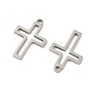 Hollow 201 Stainless Steel Laser Cut Pendants STAS-P428-11P-2