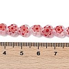 Handmade Millefiori Lampwork Beads Strands LAMP-G166-15K-4