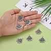 Alloy Dangle Chandelier Component Links X-EA6861Y-5