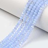 Electroplate Glass Beads Strands X-EGLA-A034-J2mm-L03-1