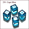 Imitation Austrian Crystal Beads SWAR-F074-6x6mm-25-1