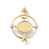 Opaque Resin Pendants KK-G419-09G-04-3