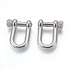 304 Stainless Steel  D-Ring Anchor Shackle Clasps STAS-E446-31P-1