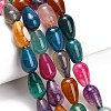 Natural Dragon Veins Agate Beads Strands GG-L001-C01-01-1
