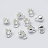925 Sterling Silver Bead Tips Knot Covers STER-K171-48S-2
