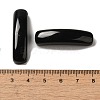 Natural Obsidian Connector Charms G-G095-01D-3