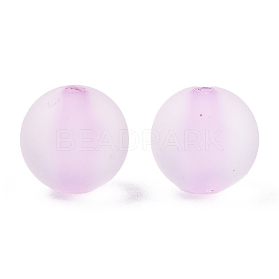 Transparent AS Plastic Beads MACR-T044-03-1