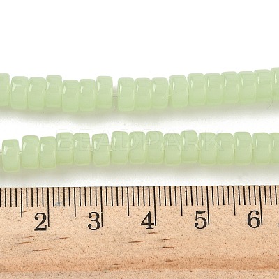 Glass Imitation Jade Beads Strands GLAA-I060-01E-1