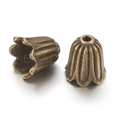 Tibetan Style Caps TIBEB-00864-AB-NR-1