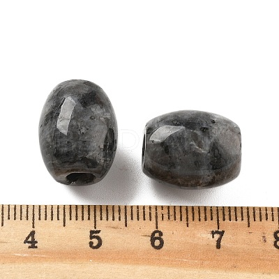 Natural Larvikite European Beads G-F580-A11-01-1