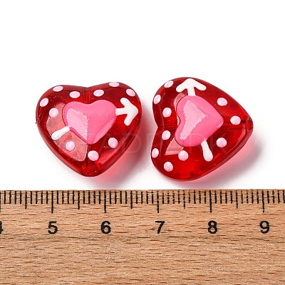 Glass Enamel Beads GLAA-Q125-01A-01-1