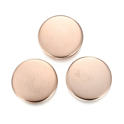 304 Stainless Steel Plain Edge Bezel Cups STAS-E460-10RG-16MM-1