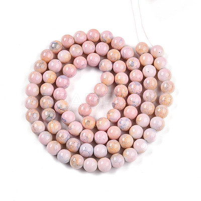 Baking Paint Glass Beads X1-DGLA-N003-10mm-C01-1