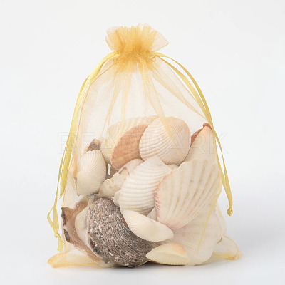 Organza Gift Bags with Drawstring OP-R016-13x18cm-15-1