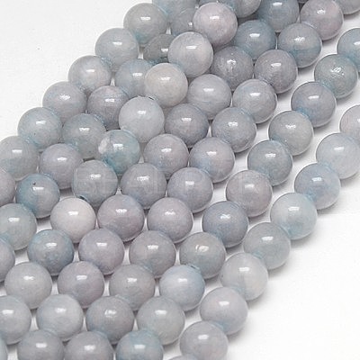 Natural Yellow Jade Beads Strands G-G598-4mm-YXS-08-1