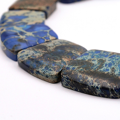 Natural Imperial Jasper Graduated Beads Strands G-P296-A03-1
