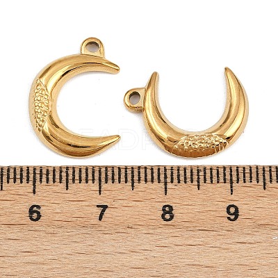 304 Stainless Steel Pendants STAS-L303-15G-1