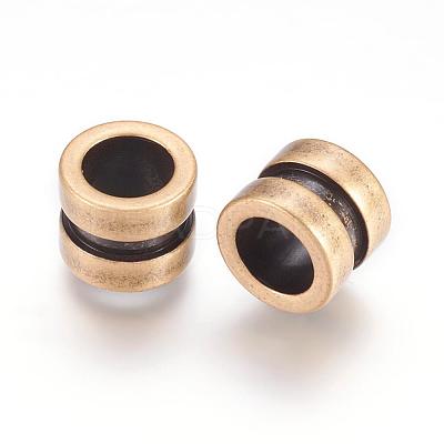 304 Stainless Steel Beads STAS-F123-02AB-1