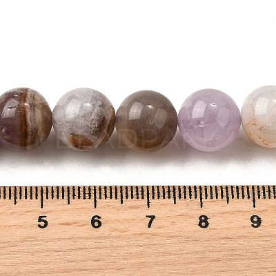 Natural Amethyst Lace Agate Beads Strands G-H312-C01-12mm-1