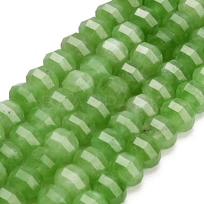 Dyed Natural White Jade Beads Strands GG-CBA9106-01T-1