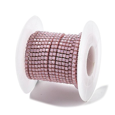 Iron Rhinestone Glass Cup Chain CH-U001-01D-1