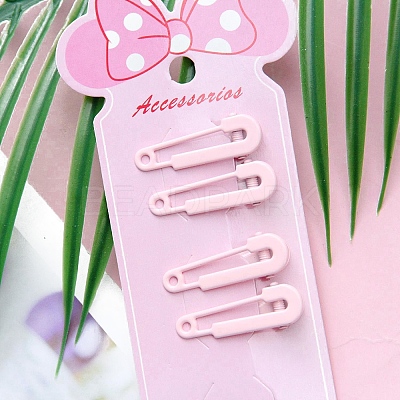 Macaron Color Alloy Alligator Hair Clips PW-WG855A4-01-1