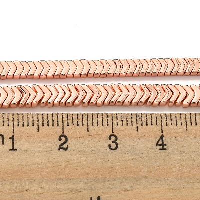 Electroplated Synthetic Non-Magnetic Hematite Beads Strands G-I360-W01-03-1