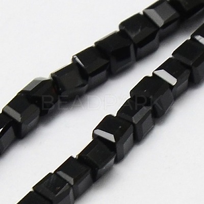 Glass Beads Strands EGLA-J028-3x3mm-02-1