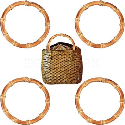 Wood Bag Handle FIND-WH0043-26-1