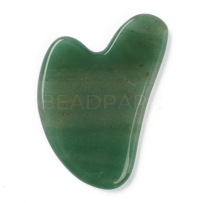 Natural Green Aventurine Gua Sha Boards G-B003-01-1