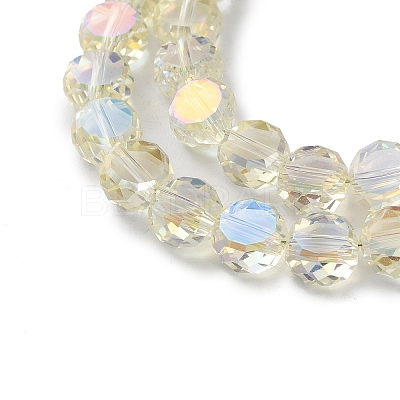 Electroplate Glass Beads Strands EGLA-C010-01A-HR03-1