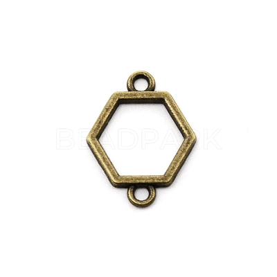 Hollow Frame Alloy Links Connectors FIND-WH0090-78AB-1