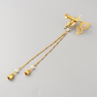 Zinc Alloy Alligator Hair Clips for Women Girls PHAR-WH0017-26G-1