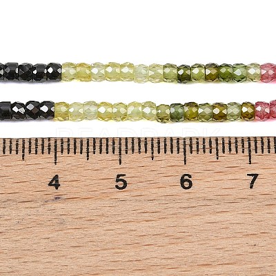 Cubic Zirconia Beads Strands ZIRC-P125-2x3mm-09-1