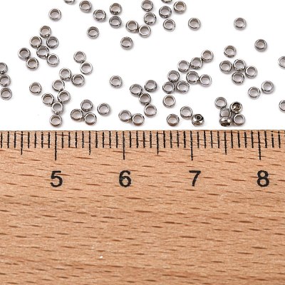 Non-Tarnish 304 Stainless Steel Spacer Beads X-STAS-R065-30-1
