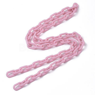 Opaque Acrylic Cable Chains SACR-N010-002H-1