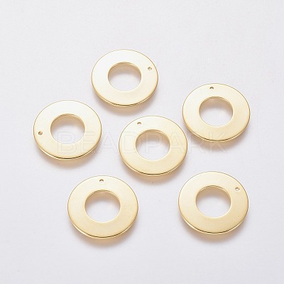 201 Stainless Steel Pendants STAS-L234-051G-1