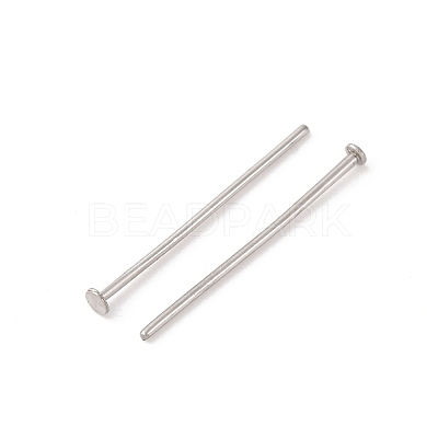 Tarnish Resistant 304 Stainless Steel Flat Head Pins STAS-D448-B-13P-1