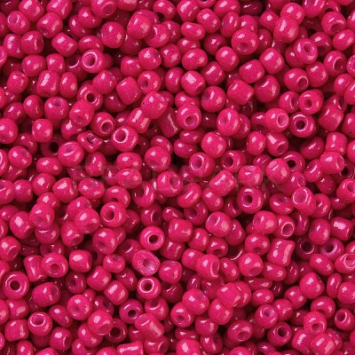 Baking Paint Glass Seed Beads SEED-S001-K5-1